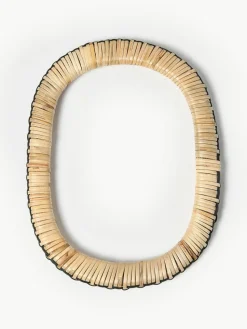 Untersetzer Weave aus Rattan und Mangoholz, 2er-Set
