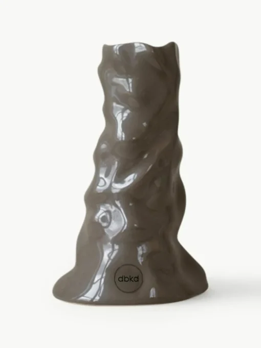 Vase Bloom aus Keramik, H 15 cm