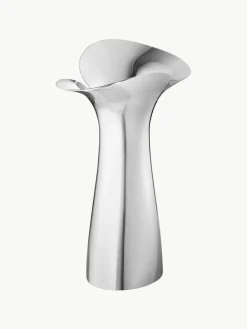 Vase Bloom Botanica aus Edelstahl, H 22 cm