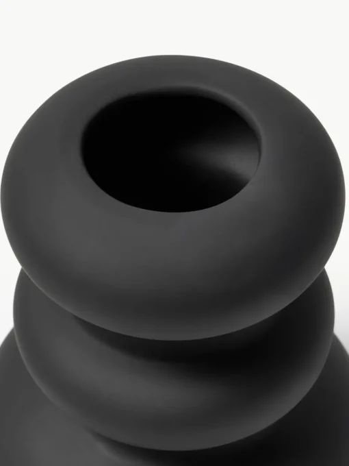 Vase Cathy aus Steingut, H 24 cm