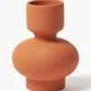 Vase Elta aus Steingut, H 16 cm