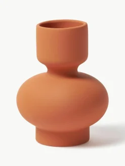 Vase Elta aus Steingut, H 16 cm