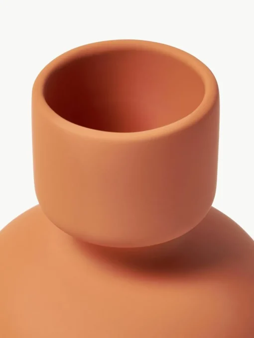 Vase Elta aus Steingut, H 16 cm