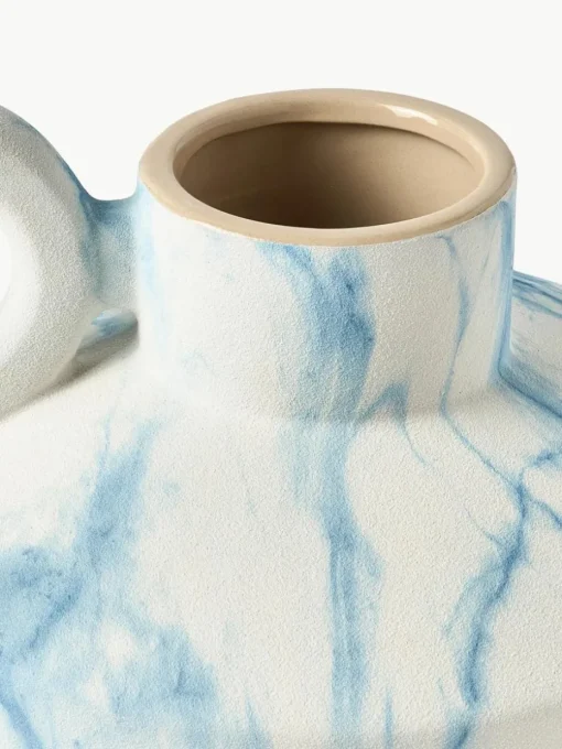 Vase Kiko in Marmor-Optik, H 27 cm