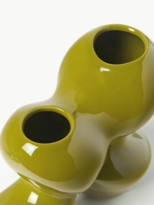 Vase Madhuri aus Steinzeug, H 25 cm