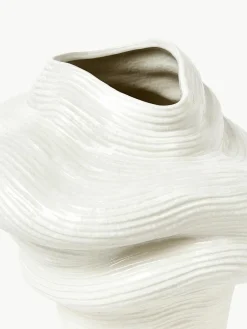 Vase Moss aus Steinzeug, H 36 cm
