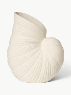 Vase Shell in Muschel-Form, H 27 cm