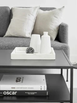 Vasen Esko mit Rillenrelief, 2er-Set