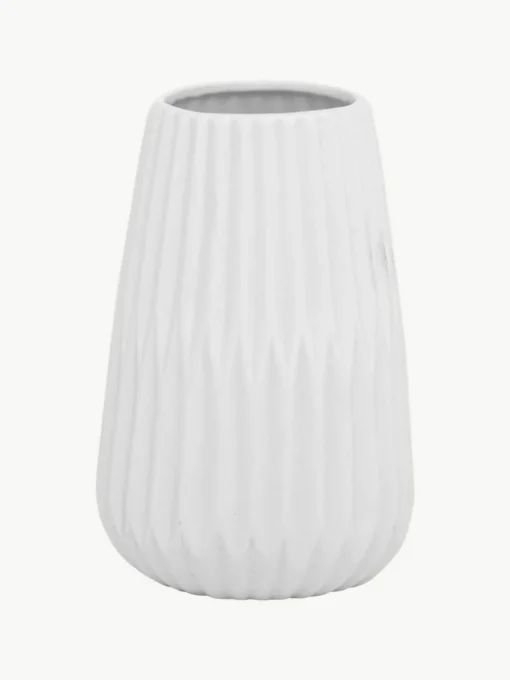 Vasen Esko mit Rillenrelief, 2er-Set