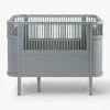 Verlängerbares Babybett Baby & Junior aus Birkenholz, 70 x 110/150 cm