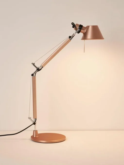 Verstellbare Schreibtischlampe Tolomeo Micro