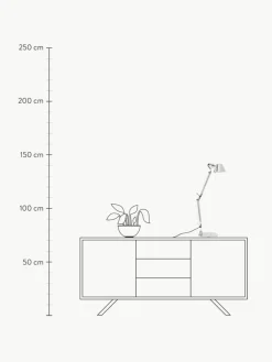Verstellbare Schreibtischlampe Tolomeo Micro