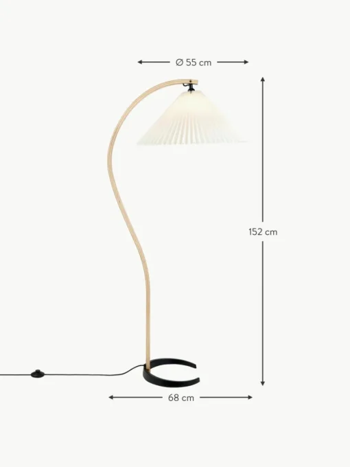 Verstellbare Stehlampe Timberline