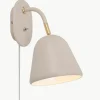 Verstellbare Wandleuchte Mala mit Stecker