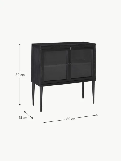 Vitrine Betty aus Mangoholz