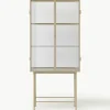 Vitrine Haze mit Glastüren