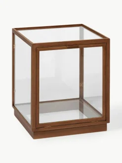 Vitrine Miru aus Eichenholz