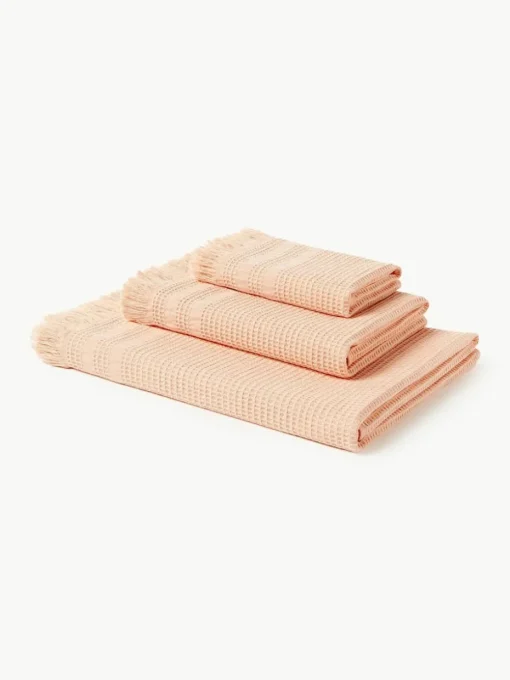 Waffelpiqué-Handtuch-Set Yara, in verschiedenen Setgrößen