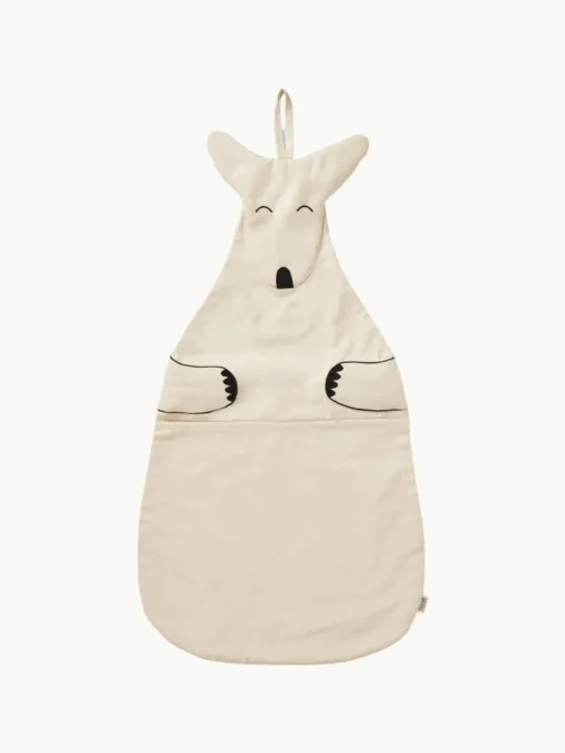 Wand-Aufbewahrungskorb Kangaroo aus Baumwolle