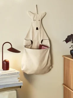 Wand-Aufbewahrungskorb Kangaroo aus Baumwolle