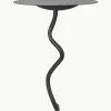 Wand-Beistelltisch Curvature aus Messing