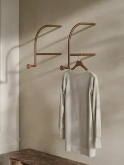 Wandgarderobe Disa mit Marmorhaken