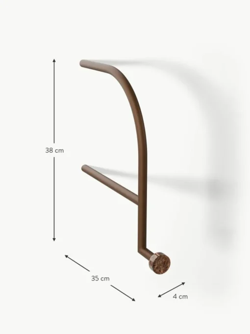 Wandgarderobe Disa mit Marmorhaken