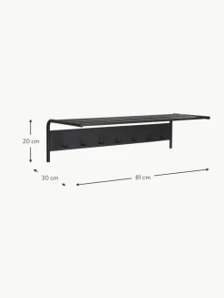 Wandgarderobe Fusion aus Metall