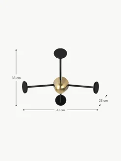 Wandgarderobe Matégot aus Metall