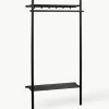 Wandgarderobe Milford aus Eichenholz