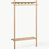 Wandgarderobe Milford aus Eichenholz