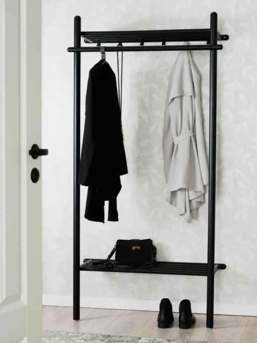Wandgarderobe Milford aus Eichenholz