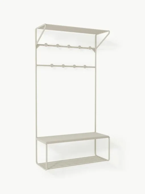 Wand-Garderobe Nash aus Metall