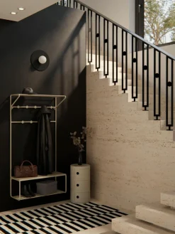 Wand-Garderobe Nash aus Metall