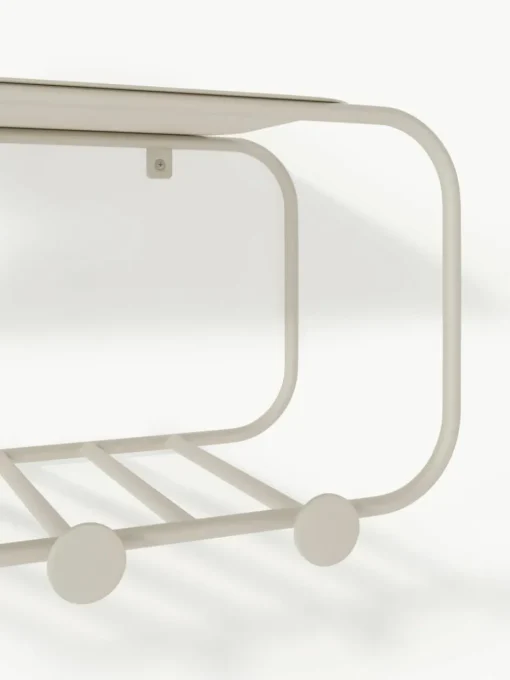 Wandgarderobe Nash aus Metall