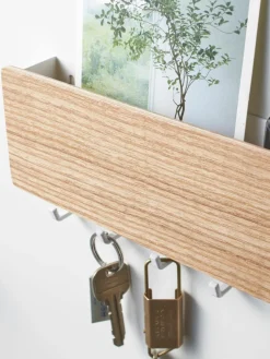Wandgarderobe Rin mit magnetischer Rückseite