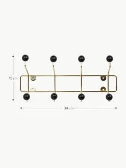 Wandgarderobe Saturnus aus Metall