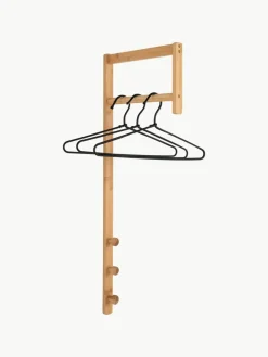 Wandgarderobe Trento aus Bambusholz
