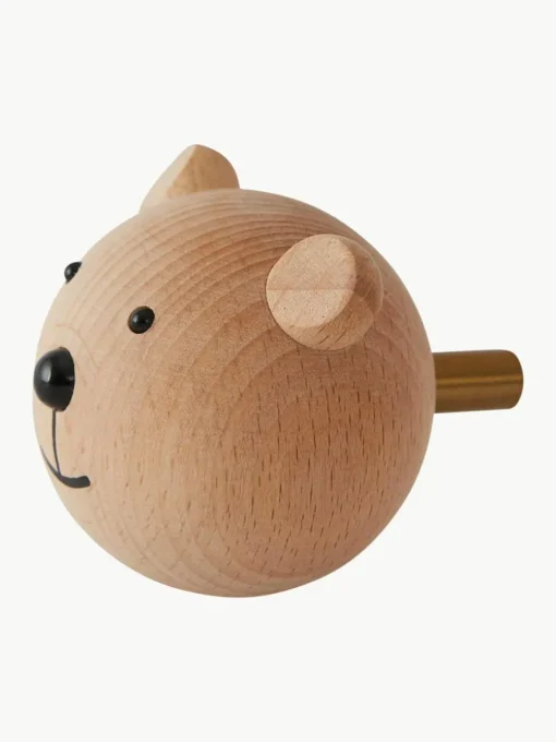 Wandhaken Bear aus Buchenholz