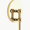 Wandhalter Stoff Nagel für Kerzenhalter