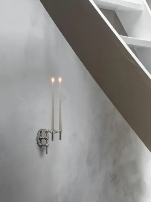 Wandhalter Stoff Nagel für Kerzenhalter