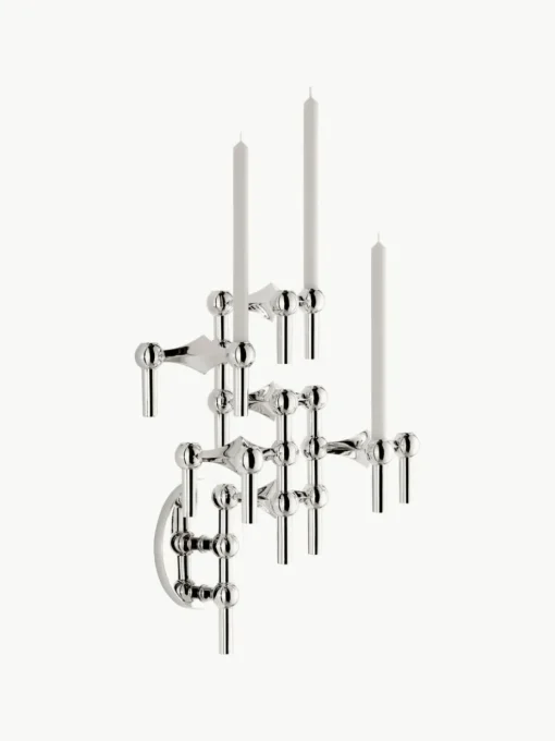 Wandhalter Stoff Nagel für Kerzenhalter