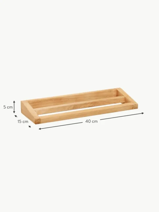 Wand-Handtuchhalter Kenta aus Teakholz