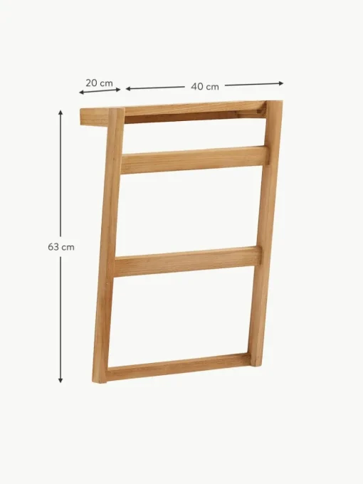 Wand-Handtuchhalter Kuveni aus Teakholz