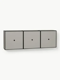 Wandkonsole Frame aus Holz und Metall