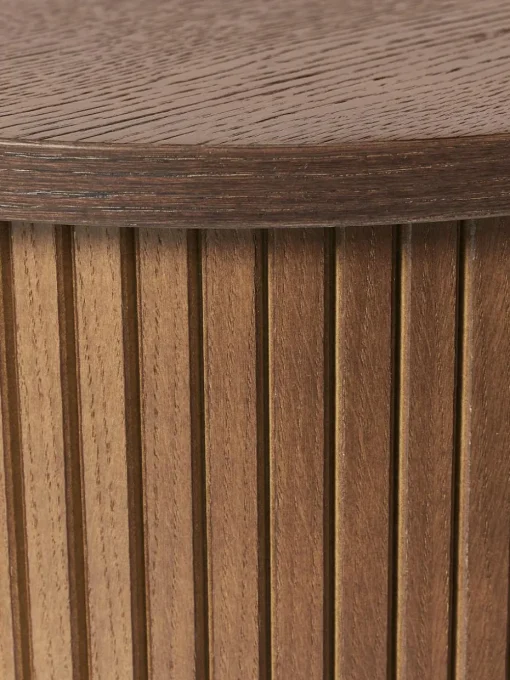 Wandnachttisch Calary mit geriffelter Front