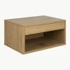 Wand-Nachttisch Cholet mit Schublade