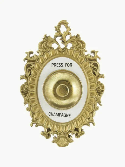 Wandobjekt Bell Press for Champagne