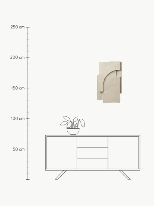 Wandobjekt Serif