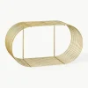Wandregal Curva aus Metall, B 61 cm